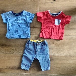 3-Piece Baby Boden 0-3 Month Bundle